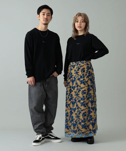 BEAMS(ビームス)の「BEAMS / ミニロゴ ロングスリーブ Tシャツ(Tシャツ/カットソー・メンズ・ホワイト/ブラック/ベージュ・SMALL/MEDIUM/LARGE/X-LARGE)」の6枚目の写真