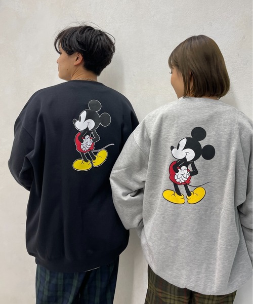 Disney(ディズニー)の「ディズニーコラボ裏起毛スウェット(スウェット・メンズ・ブラック/グレー/グリーン・MEDIUM/LARGE)」の20枚目の写真
