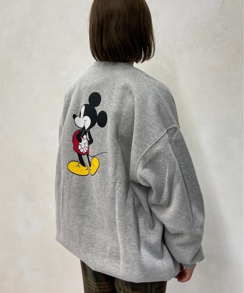 Disney(ディズニー)の「ディズニーコラボ裏起毛スウェット(スウェット・メンズ・ブラック/グレー/グリーン・MEDIUM/LARGE)」の21枚目の写真