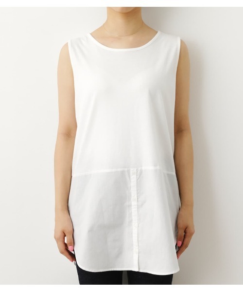 RODEO CROWNS WIDE BOWL（ロデオクラウンズワイドボウル）の「レイヤードハイネックニットトップス（ニット/セーター・レディース・ブラック/ベージュ/サックスブルー・FREE）」の10枚目の写真