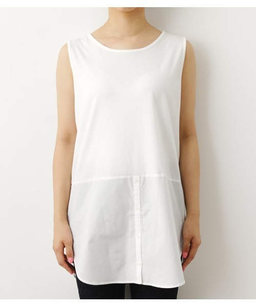 RODEO CROWNS WIDE BOWL（ロデオクラウンズワイドボウル）の「レイヤードハイネックニットトップス（ニット/セーター・レディース・ブラック/ベージュ/サックスブルー・FREE）」の16枚目の写真