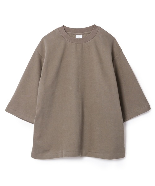 Sandinista（サンディニスタ）の「Double Knit H-S Tee / ダブルニット５分袖丈Tシャツ（Tシャツ/カットソー・メンズ・チャコールグレー/ブラック/ネイビー/ネイビー系・SMALL/MEDIUM/LARGE）」の17枚目の写真