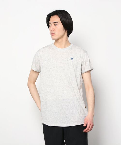 G-STAR（ジースター）の「LASH T-SHIRT/ワンポイント/ロゴ（Tシャツ/カットソー・メンズ・グレー系その他・MEDIUM/SMALL/X-SMALL/LARGE）」の8枚目の写真