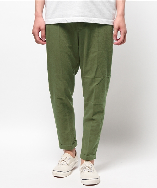 CIAOPANIC（チャオパニック）の「【Ciaopanic】F.L.Bアンクルカットテーパード（その他パンツ・メンズ・アイボリー/チャコールグレー/ネイビー/オリーブ・SMALL/MEDIUM/LARGE）」の4枚目の写真