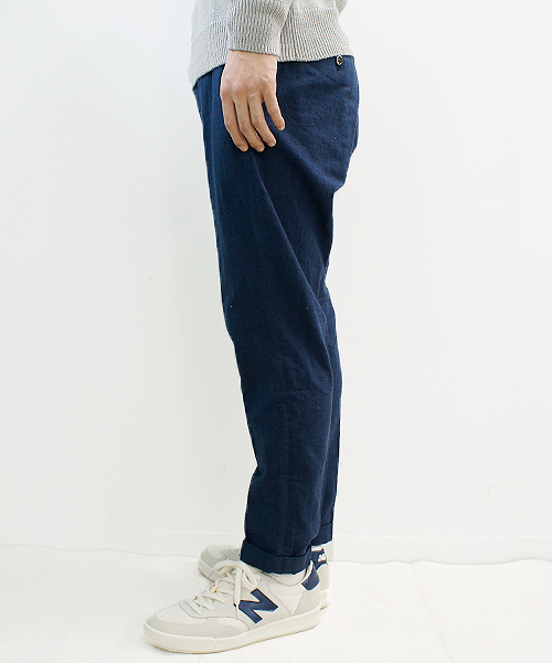 CIAOPANIC（チャオパニック）の「【Ciaopanic】F.L.Bアンクルカットテーパード（その他パンツ・メンズ・アイボリー/チャコールグレー/ネイビー/オリーブ・SMALL/MEDIUM/LARGE）」の10枚目の写真