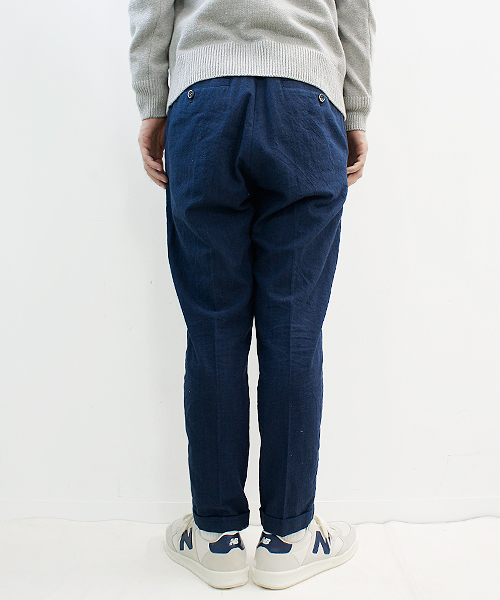 CIAOPANIC（チャオパニック）の「【Ciaopanic】F.L.Bアンクルカットテーパード（その他パンツ・メンズ・アイボリー/チャコールグレー/ネイビー/オリーブ・SMALL/MEDIUM/LARGE）」の5枚目の写真