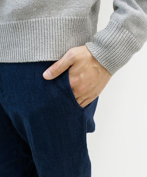 CIAOPANIC（チャオパニック）の「【Ciaopanic】F.L.Bアンクルカットテーパード（その他パンツ・メンズ・アイボリー/チャコールグレー/ネイビー/オリーブ・SMALL/MEDIUM/LARGE）」の6枚目の写真