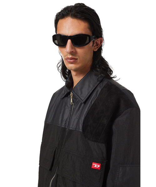 DIESEL（ディーゼル）の「メンズ ジャケット ブルゾン（ブルゾン・メンズ・ブラック/ホワイト系その他/ブラウン系その他・SMALL/LARGE/XX-LARGE/X-SMALL/MEDIUM/X-LARGE）」の14枚目の写真