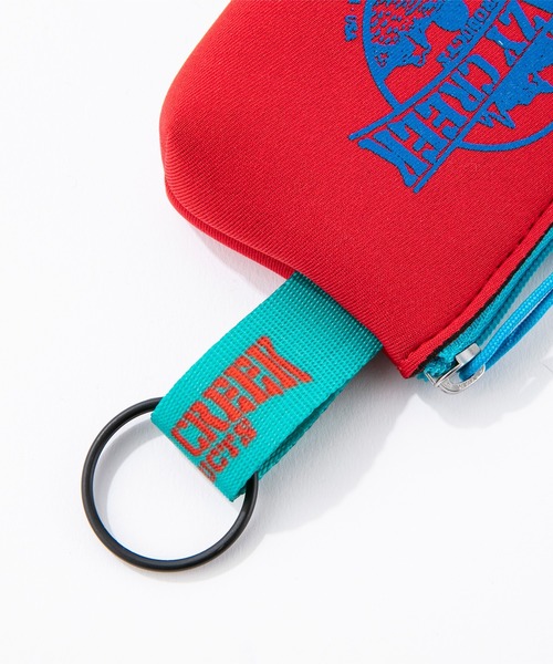 CRAZY CREEK（クレイジークリーク）の「CRAZY CREEK クレイジークリーク ネオプレーンコインケース（コインケース・メンズ・レッド・FREE）」の4枚目の写真