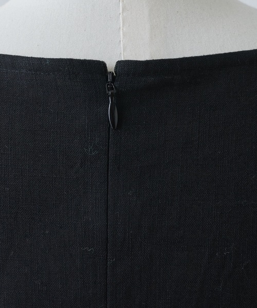 BEARDSLEY（ビアズリー）の「チェック生地がドッキング ラップスカート付ワンピース（ワンピース・レディース・ブラック・FREE）」の21枚目の写真