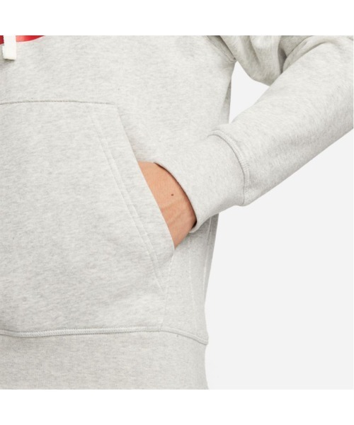 NIKE(ナイキ)の「NIKE/ナイキ NSW SL BB プルオーバー L/S フーディ(パーカー・メンズ・ホワイト/グレー/ブラック・L/XL/S/M)」の8枚目の写真