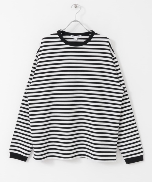 URBAN RESEARCH（アーバンリサーチ）の「ナローボーダーロングスリーブTシャツ（Tシャツ/カットソー・メンズ・ブラック系その他/グリーン系その他/レッド系その他・SMALL/MEDIUM/LARGE）」の16枚目の写真