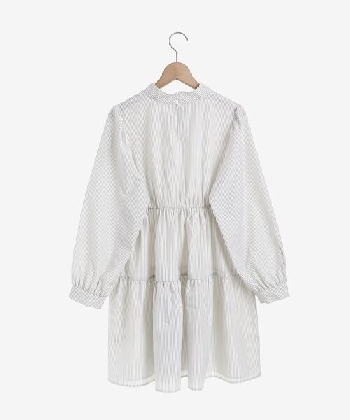 MAJESTIC LEGON（マジェスティックレゴン）の「ハイネックミニワンピ（ワンピース・レディース・オフホワイト/グレー系その他/ブルー系その他2・MEDIUM）」の22枚目の写真