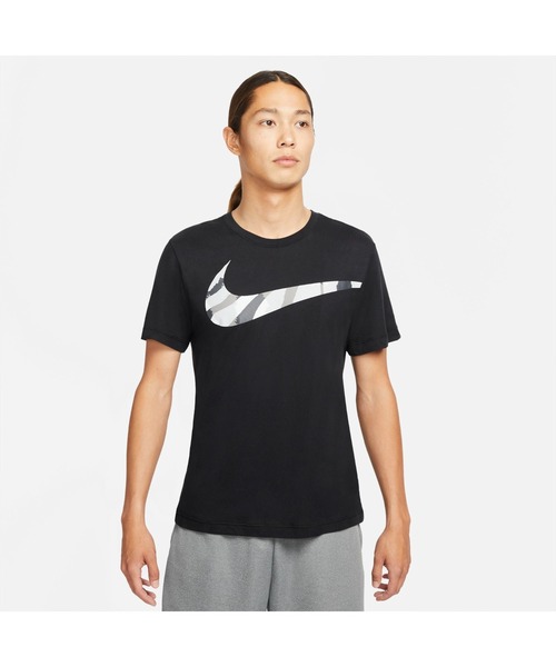 NIKE（ナイキ）の「ナイキ NIKE ナイキ DF SC S/S Tシャツ（Tシャツ/カットソー・メンズ・ブラック/グレー・LL/3L/S/M/L）」の2枚目の写真