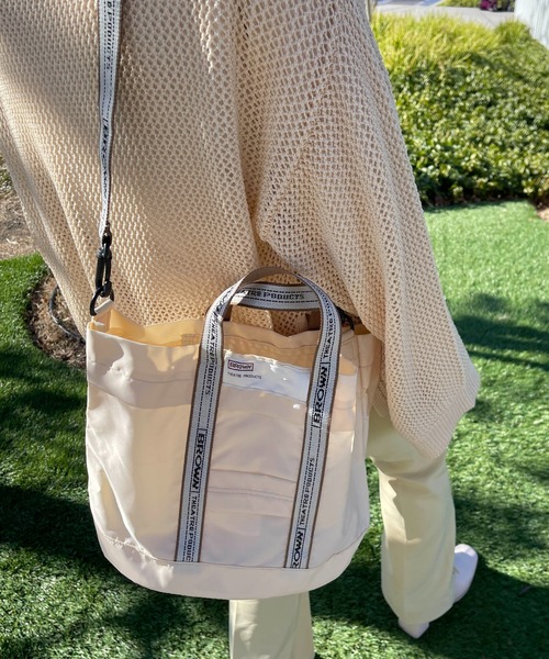 DISCOAT（ディスコート）の「【BROWN THEATRE PRODUCTS】別注トートバッグ（トートバッグ・レディース・ブラック/アイボリー・FREE）」の16枚目の写真