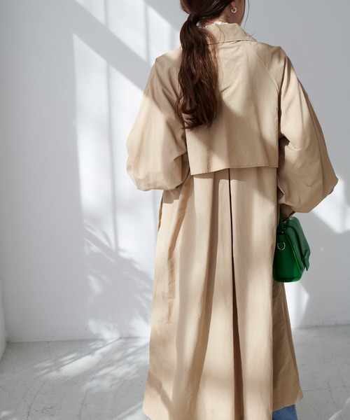 DISCOAT（ディスコート）の「ボリュームスリーブ後タックトレンチ