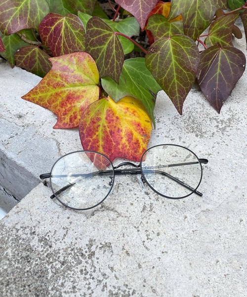 DouDou（ドゥドゥ）の「細フレームメガネ（メガネ・レディース・ブラック/ゴールド・FREE）」の8枚目の写真