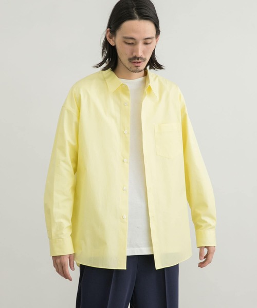 THOMAS MASON（トーマス メイソン）の「『XLサイズあり』トーマスメイソンオーバーシャツ（シャツ/ブラウス・メンズ・ストライプ/ベージュ/イエロー系その他/グレー系その他/ブルー系その他/ホワイト系その他・X-LARGE/MEDIUM/LARGE）」の13枚目の写真