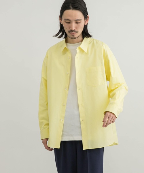 THOMAS MASON（トーマス メイソン）の「『XLサイズあり』トーマスメイソンオーバーシャツ（シャツ/ブラウス・メンズ・ストライプ/ベージュ/イエロー系その他/グレー系その他/ブルー系その他/ホワイト系その他・X-LARGE/MEDIUM/LARGE）」の14枚目の写真