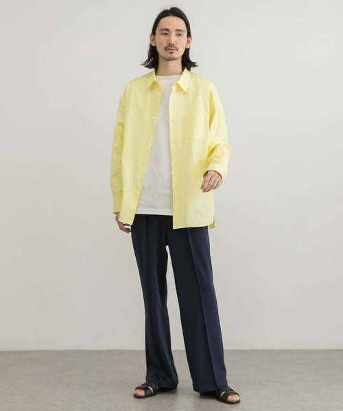 THOMAS MASON（トーマス メイソン）の「『XLサイズあり』トーマスメイソンオーバーシャツ（シャツ/ブラウス・メンズ・ストライプ/ベージュ/イエロー系その他/グレー系その他/ブルー系その他/ホワイト系その他・X-LARGE/MEDIUM/LARGE）」の15枚目の写真