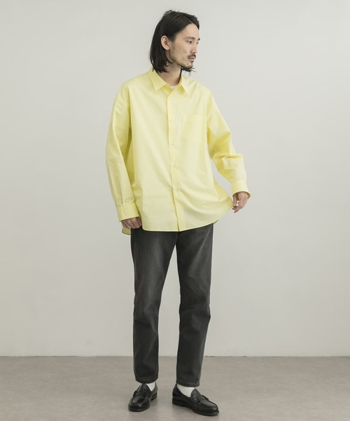 THOMAS MASON（トーマス メイソン）の「『XLサイズあり』トーマスメイソンオーバーシャツ（シャツ/ブラウス・メンズ・ストライプ/ベージュ/イエロー系その他/グレー系その他/ブルー系その他/ホワイト系その他・X-LARGE/MEDIUM/LARGE）」の20枚目の写真