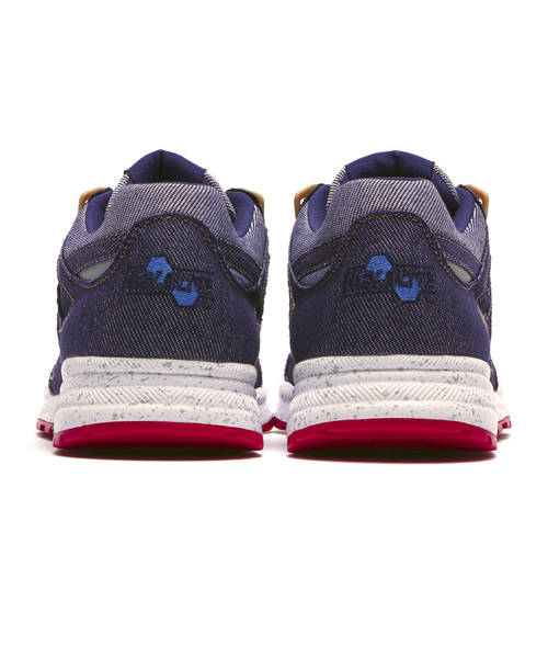 Reebok（リーボック）の「【non-no5月号掲載】X-girl×REEBOK VENTILATOR（スニーカー・レディース・インディゴブルー・25cm/24.5cm/23cm/27cm/23.5cm/26.5cm/24cm/28cm/27.5cm）」の4枚目の写真