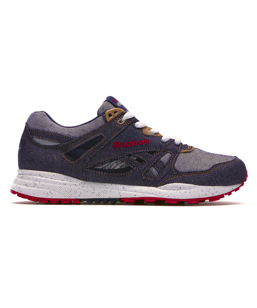 Reebok（リーボック）の「【non-no5月号掲載】X-girl×REEBOK VENTILATOR（スニーカー・レディース・インディゴブルー・25cm/24.5cm/23cm/27cm/23.5cm/26.5cm/24cm/28cm/27.5cm）」の5枚目の写真