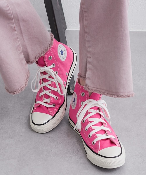 CONVERSE（コンバース）の「【CONVERSE/コンバース】オールスター　US カラーズ　HI（スニーカー・レディース・ピンク/ブルー・23.5cm/24.5cm）」の2枚目の写真