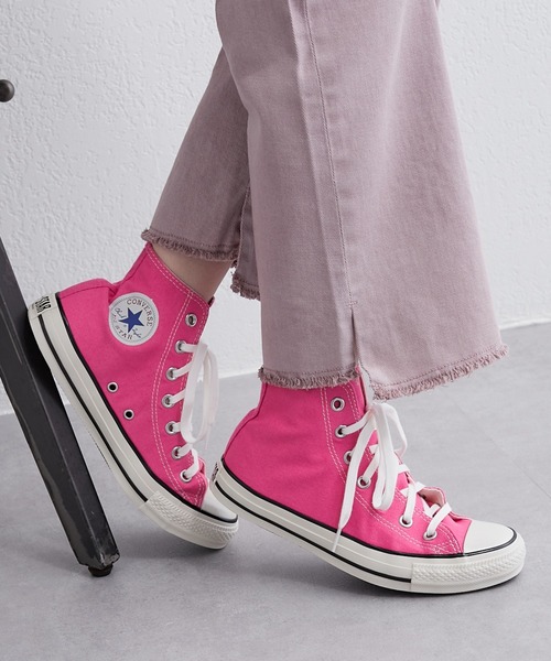 CONVERSE（コンバース）の「【CONVERSE/コンバース】オールスター　US カラーズ　HI（スニーカー・レディース・ピンク/ブルー・23.5cm/24.5cm）」の6枚目の写真