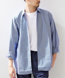 417 EDIFICE | ◆【WEB限定】【シャツ+カットソーの2点セット】ストライプレギュラー / Tシャツ(Tシャツ/カットソー)