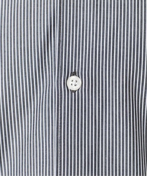 417 EDIFICE（フォーワンセブンエディフィス）の「WEB限定【シャツ+カットソーの2点セット】ストライプレギュラー / Tシャツ（Tシャツ/カットソー・メンズ・ブラック/ネイビー・SMALL/MEDIUM/LARGE/X-LARGE）」の13枚目の写真