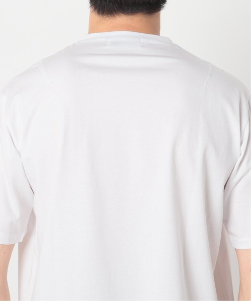 417 EDIFICE（フォーワンセブンエディフィス）の「WEB限定【シャツ+カットソーの2点セット】ストライプレギュラー / Tシャツ（Tシャツ/カットソー・メンズ・ブラック/ネイビー・SMALL/MEDIUM/LARGE/X-LARGE）」の6枚目の写真
