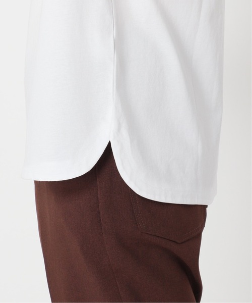 417 EDIFICE（フォーワンセブンエディフィス）の「WEB限定【シャツ+カットソーの2点セット】ストライプレギュラー / Tシャツ（Tシャツ/カットソー・メンズ・ブラック/ネイビー・SMALL/MEDIUM/LARGE/X-LARGE）」の22枚目の写真