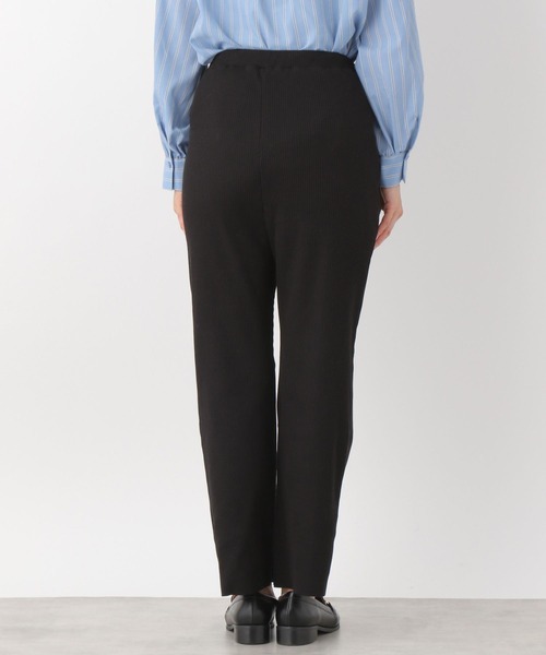 LEPSIM(レプシィム)の「【セルフカットOK】マタニティ/セルフカットリブパンツ 258080(マタニティウェア/グッズ・レディース・ブラック/ライトグリーン/アイボリー/パープル・FREE)」の15枚目の写真