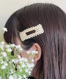Loco Ocean（ロコオーシャン）の「パール 三角 ヘアピン/ヘアクリップ（ヘアピン）」