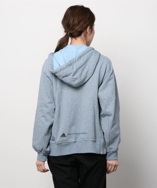 adidas by Stella McCartney(アディダスバイステラマッカートニー)の「【adidas by Stella McCartney】adidas by Stella McCartney スポーツウェア フルジップ パーカー(パーカー・レディース・ブルー系その他・SMALL/MEDIUM/LARGE/X-LARGE)」の8枚目の写真