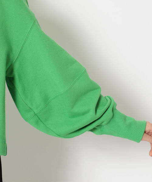 CLOCHE（クロシェ）の「CLOCHE (クロシェ)　Vネックスウェット /21085022（スウェット・レディース・ホワイト/ベージュ/グリーン/ブラック・FREE）」の18枚目の写真