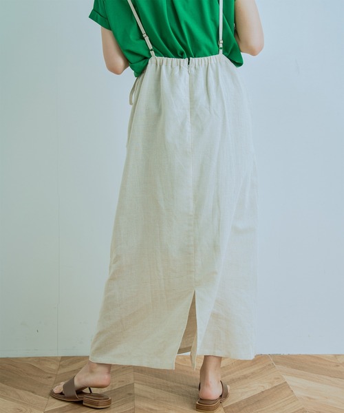 Kelen(ケレン)の「「KELEN/ ケレン」WRAP LIKE SKIRT"GYUN"(スカート・レディース・ブラック/ブラウン/カーキ/アイボリー・S/M)」の13枚目の写真