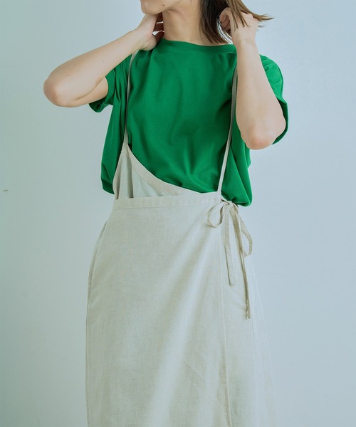 Kelen(ケレン)の「「KELEN/ ケレン」WRAP LIKE SKIRT"GYUN"(スカート・レディース・ブラック/ブラウン/カーキ/アイボリー・S/M)」の14枚目の写真