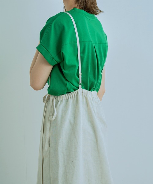 Kelen(ケレン)の「「KELEN/ ケレン」WRAP LIKE SKIRT"GYUN"(スカート・レディース・ブラック/ブラウン/カーキ/アイボリー・S/M)」の15枚目の写真