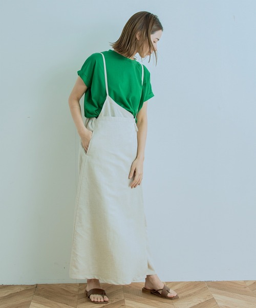 Kelen(ケレン)の「「KELEN/ ケレン」WRAP LIKE SKIRT"GYUN"(スカート・レディース・ブラック/ブラウン/カーキ/アイボリー・S/M)」の17枚目の写真