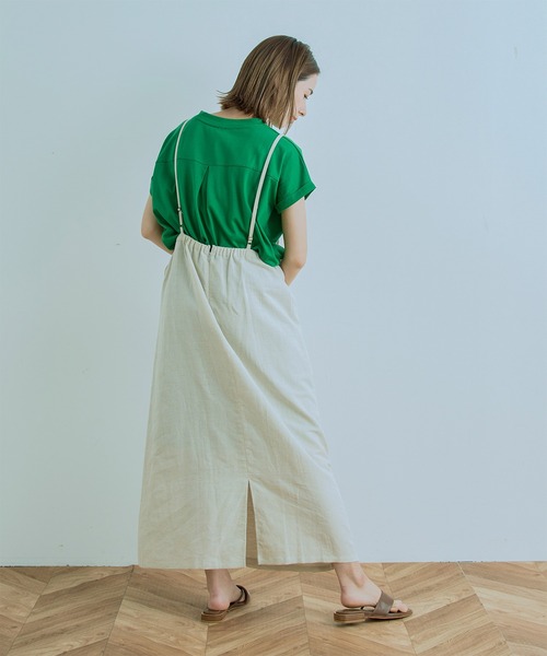 Kelen(ケレン)の「「KELEN/ ケレン」WRAP LIKE SKIRT"GYUN"(スカート・レディース・ブラック/ブラウン/カーキ/アイボリー・S/M)」の18枚目の写真