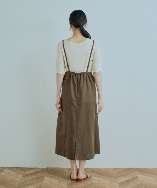 Kelen(ケレン)の「「KELEN/ ケレン」WRAP LIKE SKIRT"GYUN"(スカート・レディース・ブラック/ブラウン/カーキ/アイボリー・S/M)」の22枚目の写真