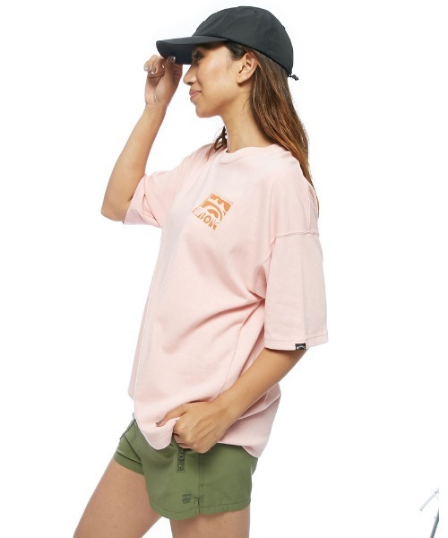BILLABONG(ビラボン)の「BILLABONG レディース 【A/Div.】 ADIV SS TEE Tシャツ 【2022年春夏モデル】/ビラボン半袖Tシャツ(Tシャツ/カットソー・レディース・オリーブ/オフホワイト/ピンク・MEDIUM/LARGE)」の14枚目の写真