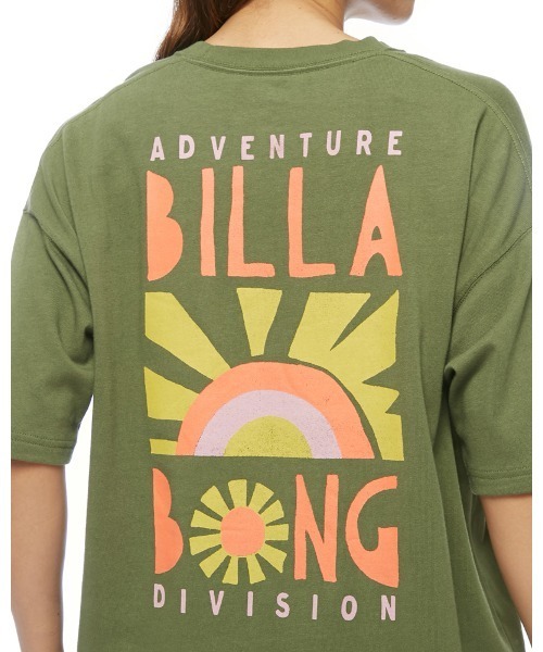 BILLABONG(ビラボン)の「BILLABONG レディース 【A/Div.】 ADIV SS TEE Tシャツ 【2022年春夏モデル】/ビラボン半袖Tシャツ(Tシャツ/カットソー・レディース・オリーブ/オフホワイト/ピンク・MEDIUM/LARGE)」の11枚目の写真