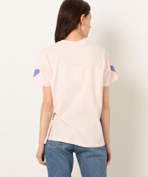 TOMORROWLAND - GANNI スマイリーTシャツ GANNI street shoot blogger Nordic style cartoon smiley print