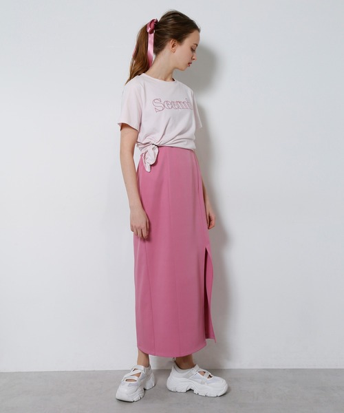 Seemi. byNICECLAUP( シーミーバイナイスクラップ)の「Seemi 2022 TEE(Tシャツ/カットソー・レディース・ホワイト/ピンク/ホワイト×ブラック・FREE)」の13枚目の写真