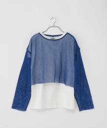 niko and... | [MODE NORM CORE]メッシュアンサンブルプルオーバー(Tシャツ/カットソー)