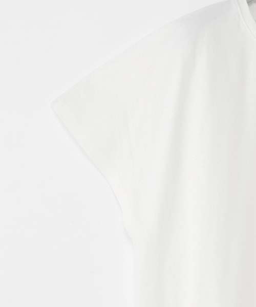 niko and...（ニコアンド）の「[MODE NORM CORE]メッシュアンサンブルプルオーバー（Tシャツ/カットソー・レディース・ホワイト/ナチュラル/ブルー・MEDIUM/LARGE）」の11枚目の写真