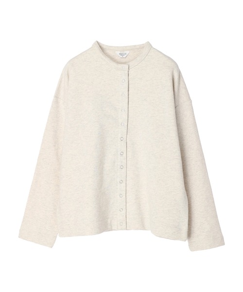 AMERICAN HOLIC（アメリカンホリック）の「ドットボタンミニ裏毛カーディガン（カーディガン/ボレロ・レディース・ブラック/ホワイト系その他・M/L）」の8枚目の写真